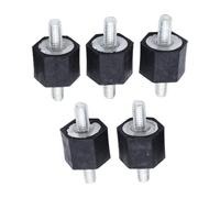 5Pcs Supporti in Gomma per Coperchio Motore Pompa Carburante per Golf MK2 per