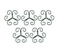 5PCS Telaio di supporto per piante in metallo grado giardino per fiori e specie