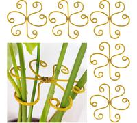 5PCS Telaio di supporto per piante in metallo grado giardino per fiori e specie