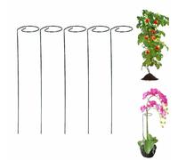 5Pcs Tomato Twist Stake,Twisted Tomato Stakes,Spiral Tomato Stakes,Plant Supports Spiral Cages,Climbing Plant Stake Tower,Plant Supports for Potted Plants Rose Vine,Support Tools for The Garden (B)