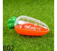 5pcs Trasparente Pasqua Plastica Carota Uova Forma Regalo per Dolci Decorazioni