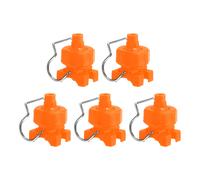 5Pcs Ugello A Spruzzo 65 Gradi Con Clip Adatto A Tubo 25mm/1", 0.56m³/h