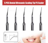 5PCS Ultrasuoni dentale perio Scaler punte Tips P3 Fit EMS Manipolo
