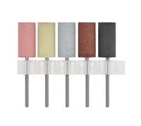 5pcs Unghie Arte Silicone Rettifica Teste Macchina Elettrica Drill Bit Unghie Accessori Per Il Salone Professionale E Uso Domestico Set Cura Del