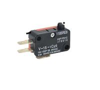 5PCS V-1C25 Serie Limite Corsa Forno A Microonde Porta Micro Interruttore Cerniera Rullo Leva Cerniera Momentanea A Scatto 15A 250VAC(V-15-1C25)