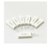 5PCS Vertical cement resistance 7W 0.1 0.33 0.5 2.2 2.5 3.3 3.9 4 5 5.1 6.8 10 12 15 18 20 22 27 30R 33 39 40 47 50 51R ohm CZAOINCU(2.5R)