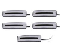 5pcs Visiera cabina tetto luce led anteriore neon bianca 24V compatibile...