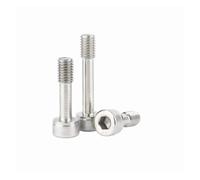 5pcs Viti prigioniere a testa esagonale con esagono incassato Bulloni allentati 4#6#8#10#-24 10#-32 1/4-20 Filettatura UNC DIN912 Acciaio inossidabile 304 Anti-allentamento(1-3/4",8-32)