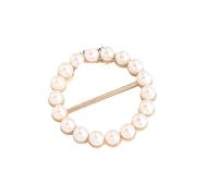 5pcs Women Brooch Clothes Corner Knot Button Ring Shirt Hem T-shirt Scarf Buckle Clothes Decoration Accessories per donne ragazze accessori decorativi(Color 5)