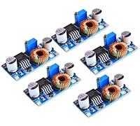 5pcs XL4005 Adjustable Step Down Power Supply Module LED Lithium Charger Board