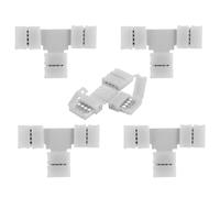 5PCSRGBT a forma di connettore di saldatura PCB a 4 pin 8MM, adatto per connettore RGB 2835 5050