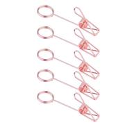 5Pieces Doppia Testa Clip di Carta di Metallo Filo di Ferro Photo Stand con Clip in Metallo Biglietto da Visita Stand per Organizzazione Scrivania Portatile Desktop Nome