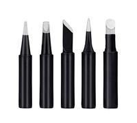 5pieces - Stazione di saldatura universale senza piombo per saldatura 900 M T per 936 852d 909d 898d 852d+ punte di ricambio per saldatura ferro