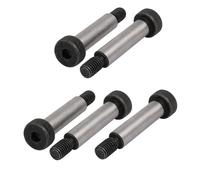 5pz 40Cr bullone con sporgenza 10mm dia sporgenza 40mm lunghezzaa M8x13mm