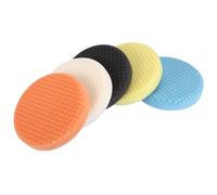 5pz 6 pollici Spugna Lucidatura Tampone per Auto Ruote Mozzo Detergente