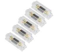 5pz 60A Fusibile 0 4 8 10 Indicatore In Linea ANL Fusibile Supporto Cancella