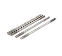 5pz A Doppia Estremità Prigioniero Filettato A Vite 304 Acciaio Inox M6x140mm