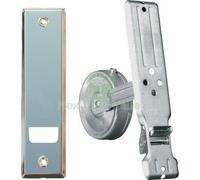 5PZ AVVOLGITORE INCASSO + PLACCA INOX ZINCATO I.MM 185 MT 8: