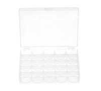 5pz Bobina Organizer Plastica Custodia 25 Slot Svuota Bobine Stoccaggio Scatola