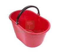 5PZ CESTA OVALE PER RACCOLTA MANICO PLASTICA LT.20 CAPACITÀ LT.20, CM.54X34X23H: