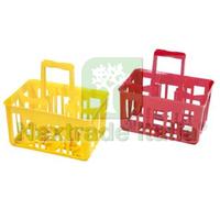 5PZ CESTELLO PORTABOTTIGLIE DA LT.1 6 POSTI CM.40X30X40H.: