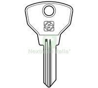 5PZ CHIAVE AUTO FIAT SIP10 SILCA ACCIAIO NICHELATO: