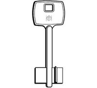 5PZ CHIAVE DOPPIA MAPPA CORBIN 5CB1 SILCA OTTONE NICHELATO