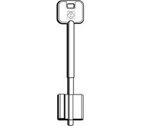 5PZ CHIAVE DOPPIA MAPPA CR 5R11 SILCA OTTONE NICHELATO