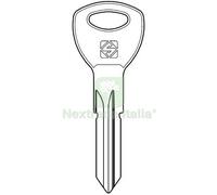 5PZ CHIAVE PIATTA ABUS AB105R SILCA ACCIAIO NICHELATO: