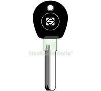 5PZ CHIAVE PUNZONATA MOIA MO1RP SILCA OTTONE NICHELATO: