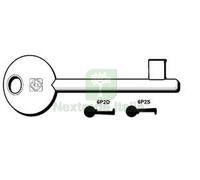 5PZ CHIAVI PATENT PASSEPARTOUT AGB, MP, PERINO, OSMET 6P2S SX (EX 5011):