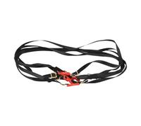 5pz Cinghie Robuste per Veicoli Telecomandati 1/10 Scala Lunghezza Regolabile Portapacchi Bagagli Tie Down per RC Rosso