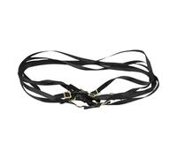 5pz Cinghie Tie Down Regolabili per Modelli RC Scala 1/10 - Fibbia Robusta in Corda Nera per Fissaggio Sicuro RC Auto e Barche