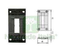 5PZ CONTROPIASTRA IN NYLON 06287 MM.48X95, SPESSORE MM.7,5 (06287):