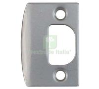 5PZ CONTROPIASTRA MANIGLIA PREMIAPRI MERONI ACCIAIO NICHELATO: