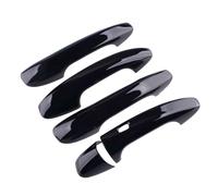 5Pz Copertura Trim Telaio Maniglia Porta Esterna Nera Adatta Per Mercedes