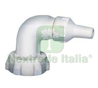 5PZ CURVA IMBOTTIGLIAMENTO IN NYLON Ø MM.25, FILETTO M 37X3: