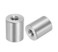 5Pz Dadi Connettore Rotondo M8, Dado Accoppiamento 25mm/1", M8x25x20mm