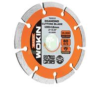 5PZ DISCO DIAMANTATO A SETTORE 7631 WOKIN MM 125X22,2 H.MM 1,9 763112:
