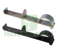 5PZ FERMAPERSIANE ALLA ROMANA IN ACCIAIO VERNICIATO NERO: