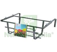 5PZ FIORIERA DA BALCONE REGOLABILE CM.50X25X18H: