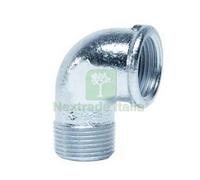5PZ GOMITO 90° MASCHIO FEMMINA IN GHISA MF 1" 1 2: