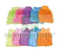 5PZ GUANTO IN MICROFIBRA SU UN LATO MISURA 8: