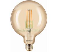 5PZ LAMPADA A FILAMENTO LED EPOCA GLOBO E27 LUCE CALDA 8 W 806 LUMEN: