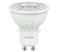 5PZ LAMPADA LED DICROICA GU10 LEXAR 110 CENTURY CALDA VOLT 230 WATT 5 LUMEN 380: