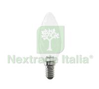 5PZ LAMPADA LED TORTIGLIONE TUTTOVETRO E14 4W 4000°K NATURALE 470 LM MM.35X97H: