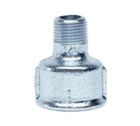 5PZ MANICOTTO RIDOTTO GHISA ZINCATA - F 1" M 1/2"