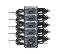 5PZ Modulo Telecamera 100 Gradi 1MP OV9732 1280X720 Driver USB Gratuito Messa A Fuoco Manuale, con Cavo da 2 Metri per Winxp/7/8/10