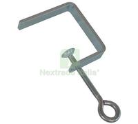 5PZ MORSETTO TRAFORO ACCIAIO MM 80: