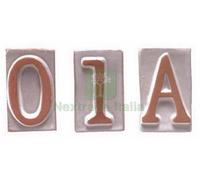 5PZ NUMERO CIVICO IN TERRACOTTA 0 CM.8,5H: